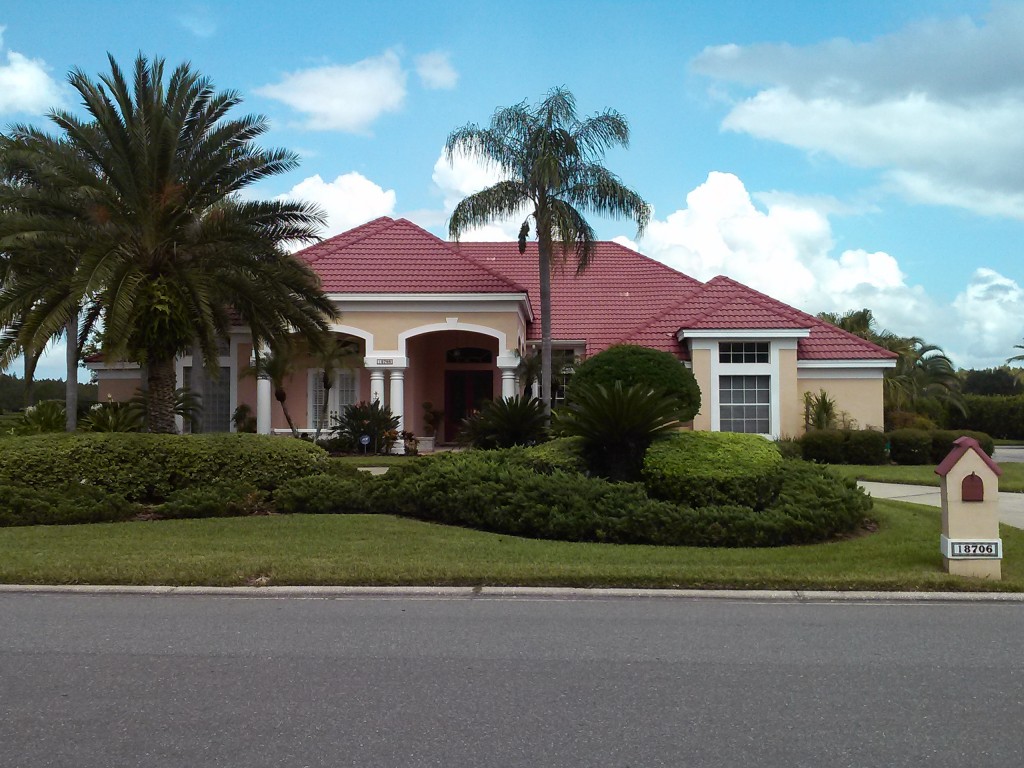Barrel Tile Roof Cleaning Tampa Palms
